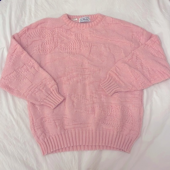 Pink puff sweater - Picture 1 of 2